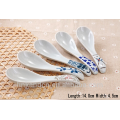 Haonai hot sell ceramic spoon with printing